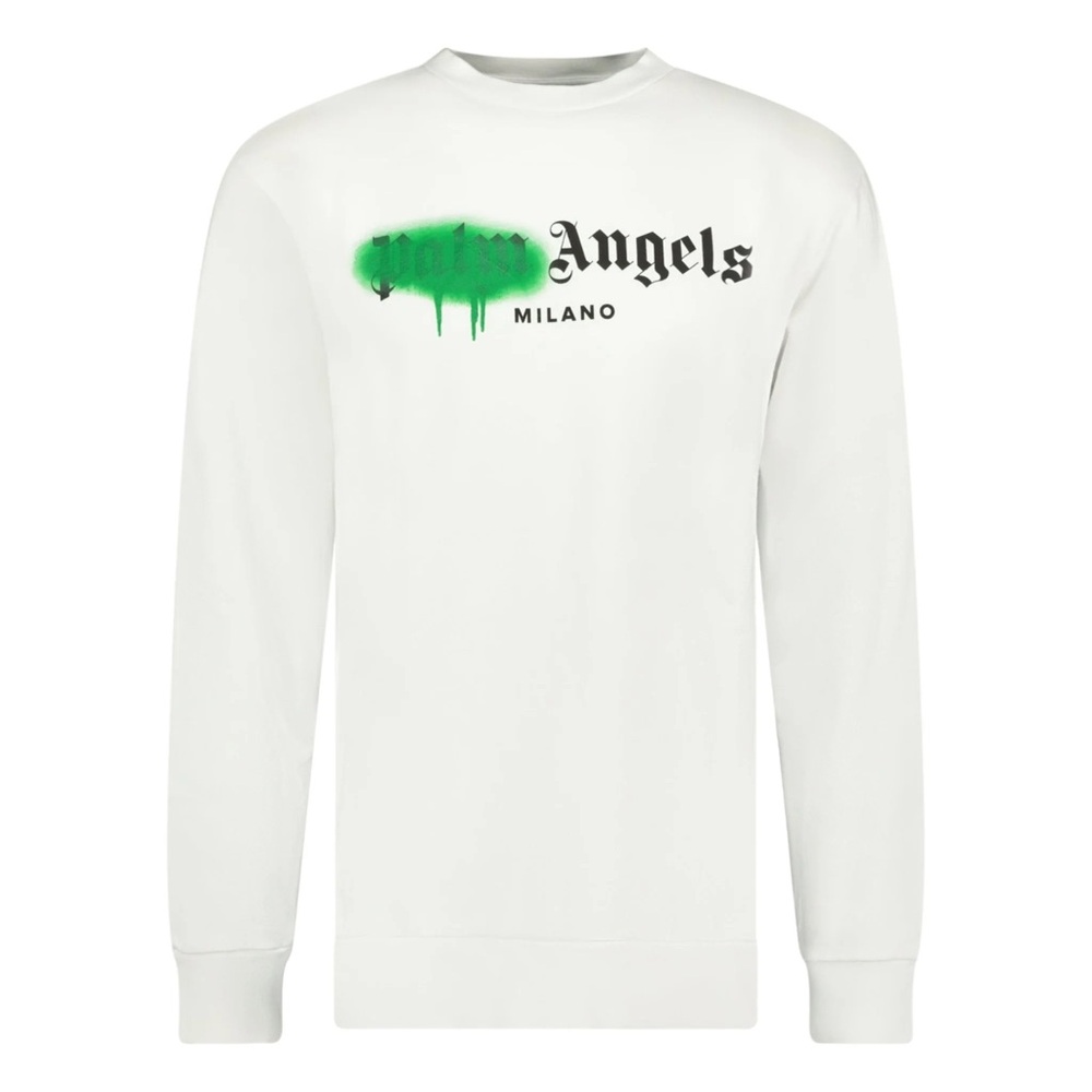 Palm Angels MILANO SPRAYED L/S SWEATSHIRT